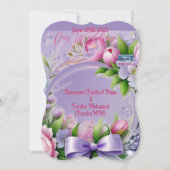 Huwelijk Inv. 3 Violet(Horizon) RFPMDesigns ©️2024 Kaart (Voorkant)