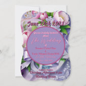 Huwelijk Inv. 3 Violet(Horizon) RFPMDesigns ©️2024 Kaart (Achterkant)