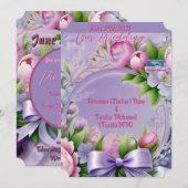 Huwelijk Inv. 5 Violet(Horizon) RFPMDesigns ©️2024 Kaart (Voorkant / Achterkant)