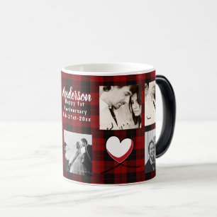 Huwelijk/Jubileum/Herhaling van geloften FOTOCOLLA Magische Mok