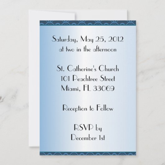 Huwelijk Kaart (Achterkant)