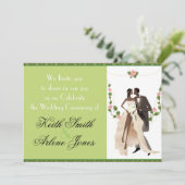 Huwelijk Kaart (Staand voorkant)