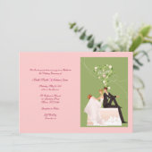 Huwelijk Kaart (Staand voorkant)