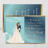 Huwelijk Kaart (Voorkant / Achterkant)