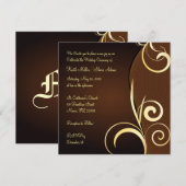 Huwelijk Kaart (Voorkant / Achterkant)