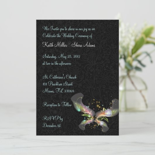 Huwelijk Kaart (Staand voorkant)