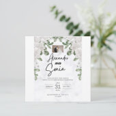 huwelijk kaart (Staand voorkant)