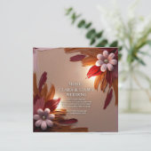 huwelijk kaart (Staand voorkant)