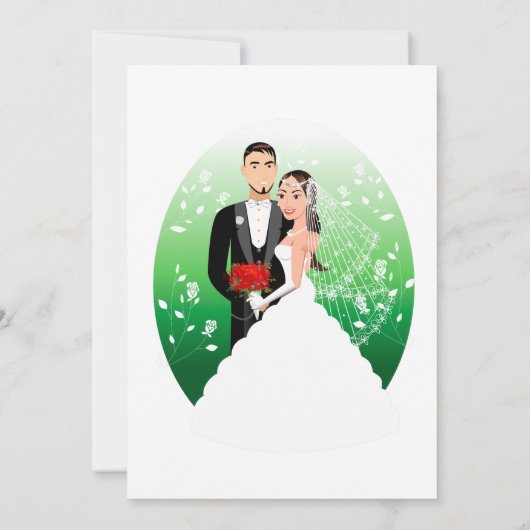 Huwelijk Kaart (Achterkant)