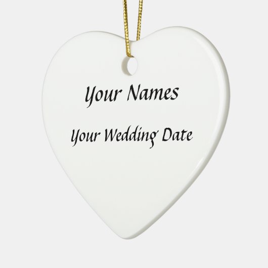 Huwelijk Keramisch Ornament (Links)