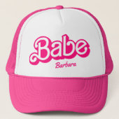 Huwelijk Meisje Bruid Stam Team Trucker Pet (Voorkant)