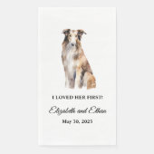 Huwelijk met Borzoi-hond Servet (Voorkant)