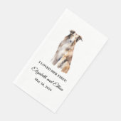 Huwelijk met Borzoi-hond Servet (Hoek)