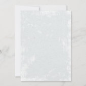 Huwelijk met raaf, bos en halve maan kaart (Achterkant)