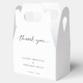 Huwelijk minimaal gelukkig ooit na script elegant bedankdoosjes (Geopend)