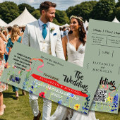 Huwelijk Modern Festival Floral