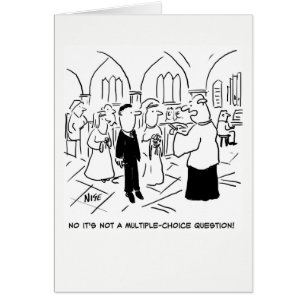 Huwelijk. Nee, het is geen meerkeuzevraag