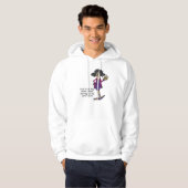 Huwelijk onbeleefd ontwaken hoodie (Voorkant volledig)