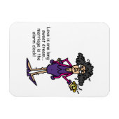 Huwelijk onbeleefd ontwaken magneet (Horizontaal)