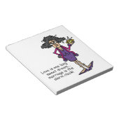 Huwelijk onbeleefd ontwaken notitieblok (Schuin)