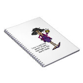 Huwelijk onbeleefd ontwaken notitieboek (Rechterzijde)