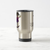 Huwelijk onbeleefd ontwaken reisbeker (Center)