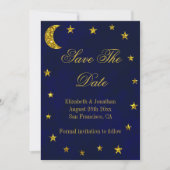Huwelijk onder de sterrenhemel save the date (Voorkant)