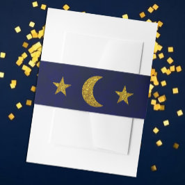 Huwelijk onder de sterrenhemel uitnodigingen wikkel