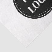 Huwelijk op Maat, Elegante, Jubileum Cadeaus Tissuepapier (Detail)