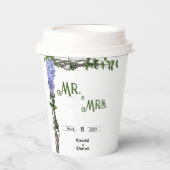 huwelijk papieren bekers (Voorkant)