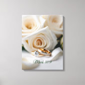 Huwelijk - Premium canvas met spandraad (glans) Afdruk (Voorkant)