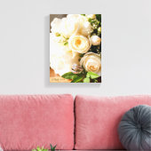 Huwelijk - Premium Canvas met Spandraam (Glans) Afdruk (Insitu (Woonkamer))