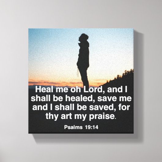 Huwelijk - Premium verwaterd canvas (glanzend) (Voorkant)