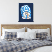 Huwelijk - Premium verwaterd canvas (glanzend) Afdruk (Insitu (Slaapkamer))