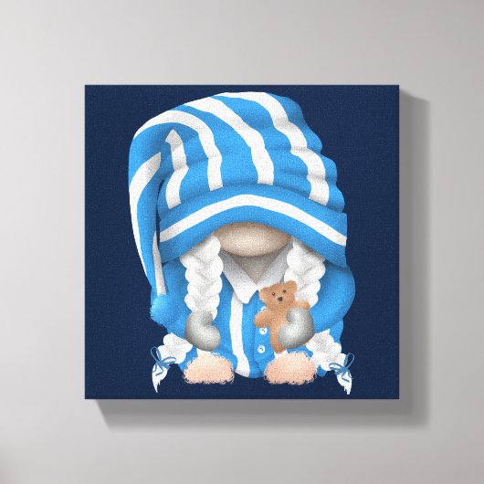 Huwelijk - Premium verwaterd canvas (glanzend) Afdruk (Voorkant)