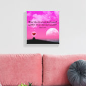 Huwelijk - Premium Wrapped Canvas (Glans) Afdruk (Insitu (Woonkamer))