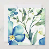 Huwelijk Professionele Minimalistische Schattigee Save The Date (Achterkant)