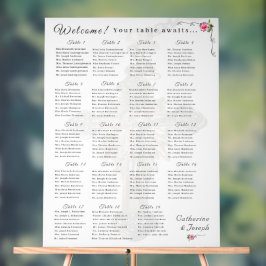 Huwelijk Roos Katholieke bruiloft Zitting Grafiek Acryl Bord