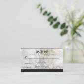 Huwelijk RSVP Kaart-Keltische Gaelic Knot Wedding Informatiekaartje (Staand voorkant)