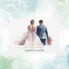 Huwelijk Rustiek Classic Boho Bloemen RSVP Kaartje