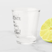 Huwelijk Shot Glas (Rechts)