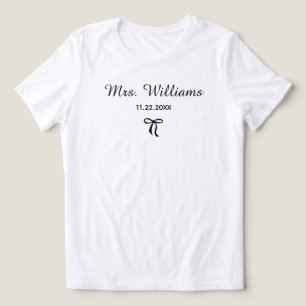 Huwelijk Toekomstige Vrouw Bruid Verloving Mevrouw Tri-Blend Shirt
