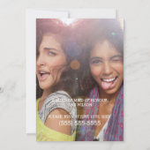 Huwelijk Uitnodigingen met Foto (Achterkant)