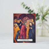 Huwelijk van de Maagd Briefkaart (Staand voorkant)