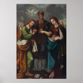 Huwelijk van de Maagd Religieuze Christelijke brui Poster (Voorkant)