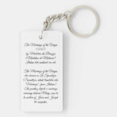 Huwelijk van de Maagd Sleutelhanger (achterkant)