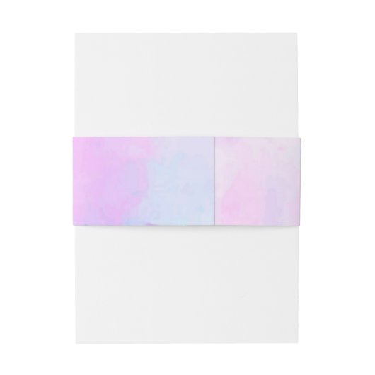 Huwelijk van Invitation Belly Band Uitnodigingen Wikkel (Achterkant Voorbeeld)