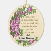 Huwelijk Verse aangepaste bruiloft ornament (Links)