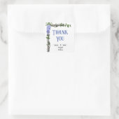 Huwelijk Vierkante Sticker (Tas)