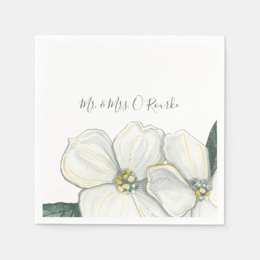 Huwelijk & Vrijgezellenfeest Cocktail servetten (Voorkant)